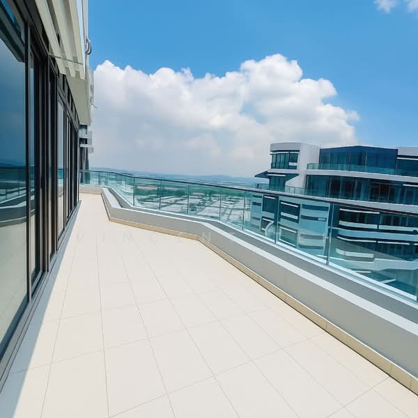 Service Residence for Sale at Aragreens - Vincent Teh - Balcony - PropertyGuru.com.my