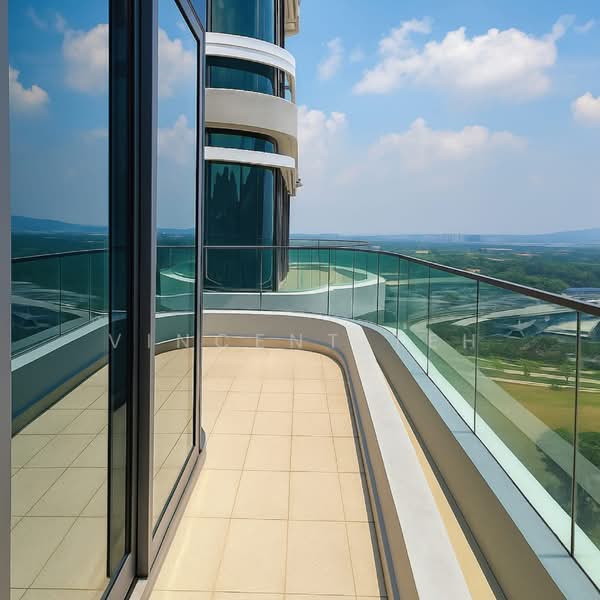 Service Residence for Sale at Aragreens - Vincent Teh - Balcony - PropertyGuru.com.my