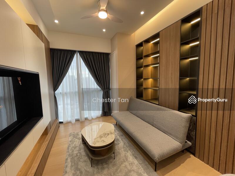 Service Residence for Rent at TRX Residences - Chester Tan - Living Room - PropertyGuru.com.my