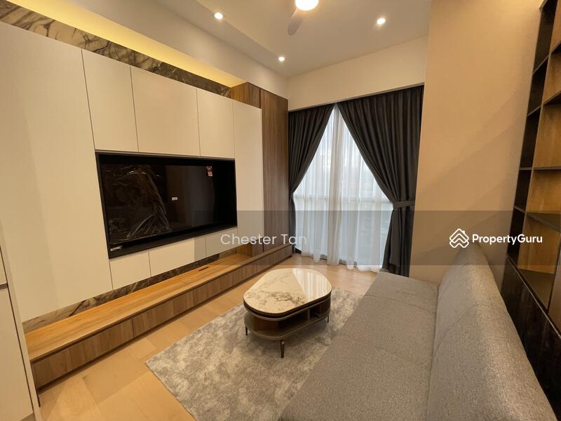 Service Residence for Rent at TRX Residences - Chester Tan - Living Room - PropertyGuru.com.my