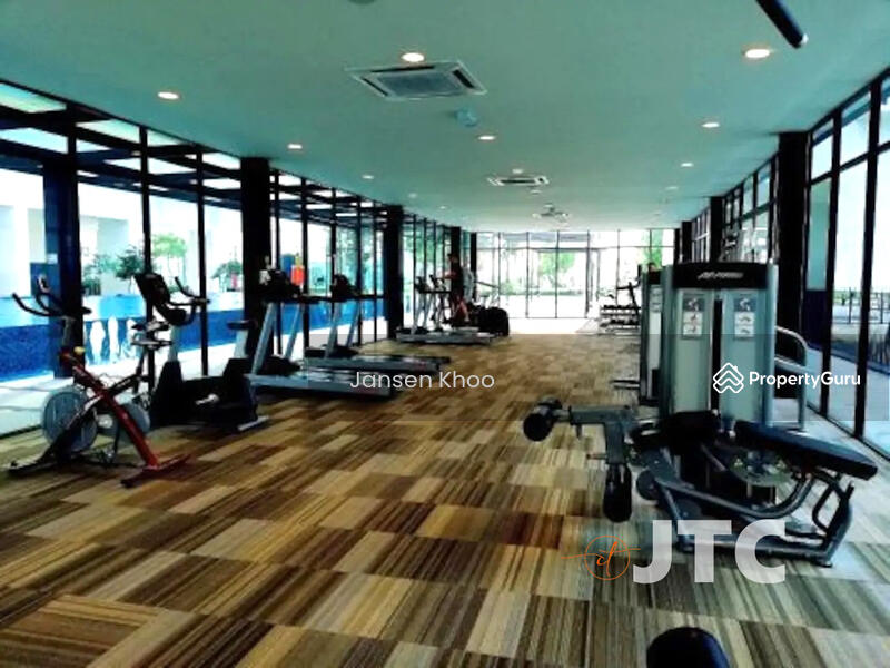 Servis Apartment untuk Dijual di Trefoil @ Setia City - Jansen Khoo - Gym - PropertyGuru.com.my