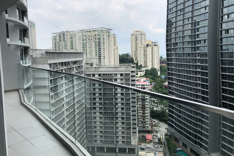 Service Residence for Sale at KL Gateway Premium Residences - K.B. Chan - Balcony - PropertyGuru.com.my