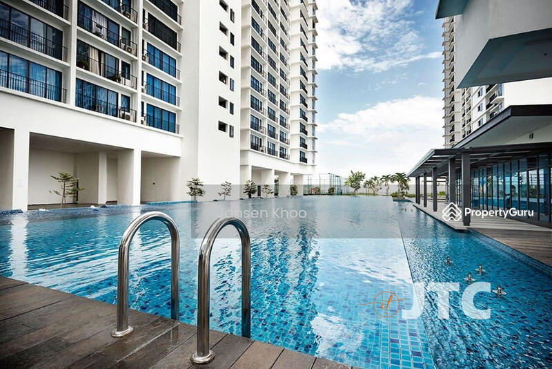 Servis Apartment untuk Dijual di Trefoil @ Setia City - Jansen Khoo - Pool - PropertyGuru.com.my