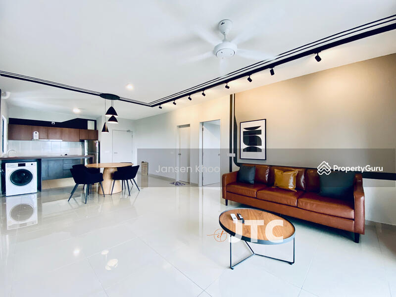 Service Residence for Rent at Huni @ Eco Ardence - Jansen Khoo - Living Room - PropertyGuru.com.my