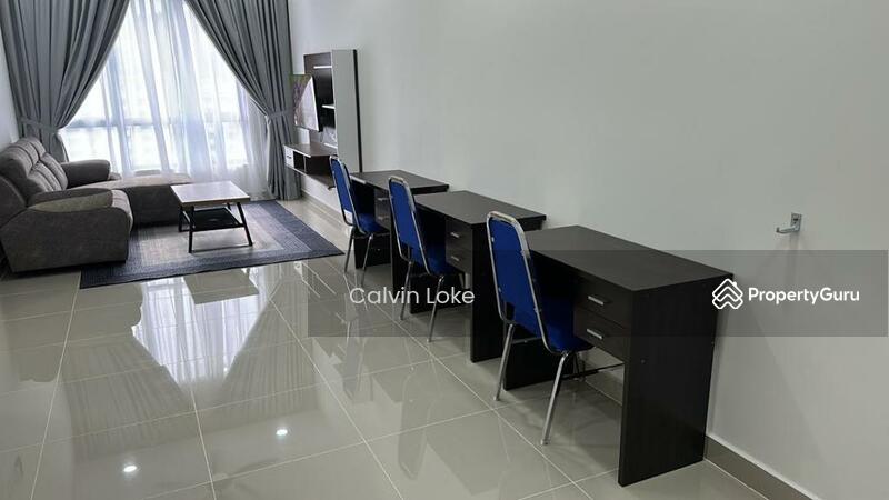 Service Residence for Rent at MKH Boulevard II - Calvin Loke - Living Room - PropertyGuru.com.my
