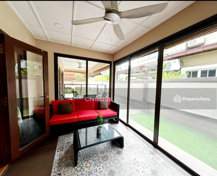 Covered terrace