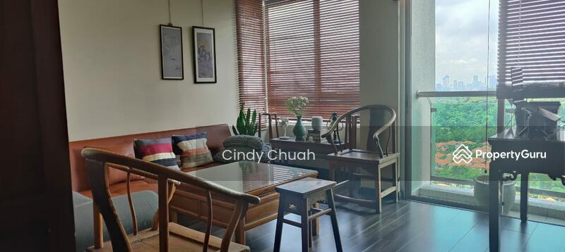 Service Residence for Rent at Solaris Dutamas - Cindy Chuah - Living Room - PropertyGuru.com.my
