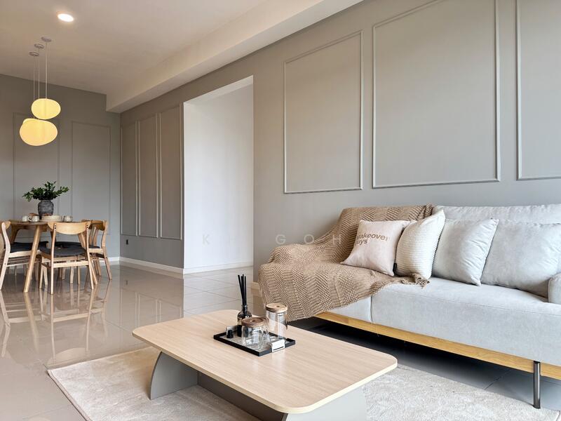 Service Residence for Rent at Duta Park Residences - Gordon Goh - Living Room - PropertyGuru.com.my