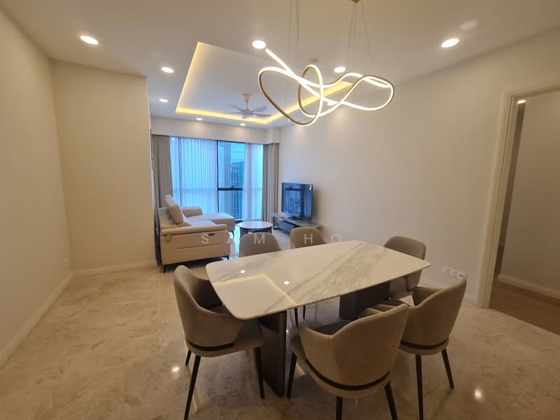 Service Residence for Rent at TRX Residences - Sam Ho - Living Room - PropertyGuru.com.my