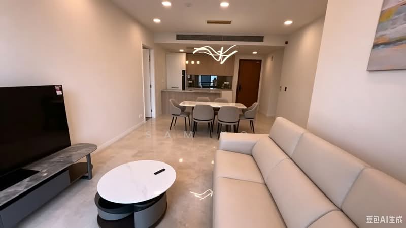 Service Residence for Rent at TRX Residences - Sam Ho - Living Room - PropertyGuru.com.my