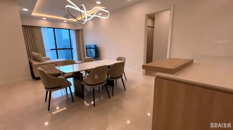 Service Residence for Rent at TRX Residences - Sam Ho - Living Room - PropertyGuru.com.my