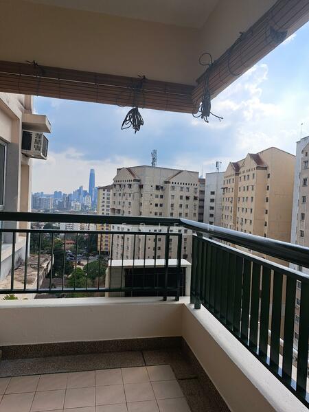 Balcony view of TRX/KLCC