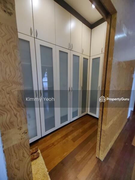 Master room wardrobe with toilet