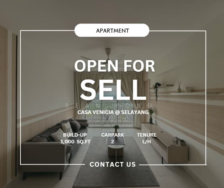 Apartment for Sale at Danau Ria - Sean Yong - Living Room - PropertyGuru.com.my