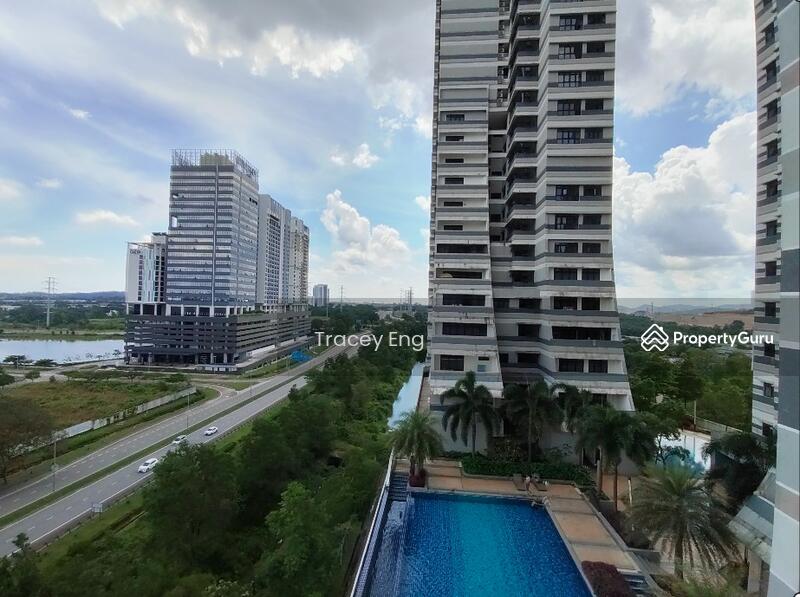 Swimming Pool View From Balcony