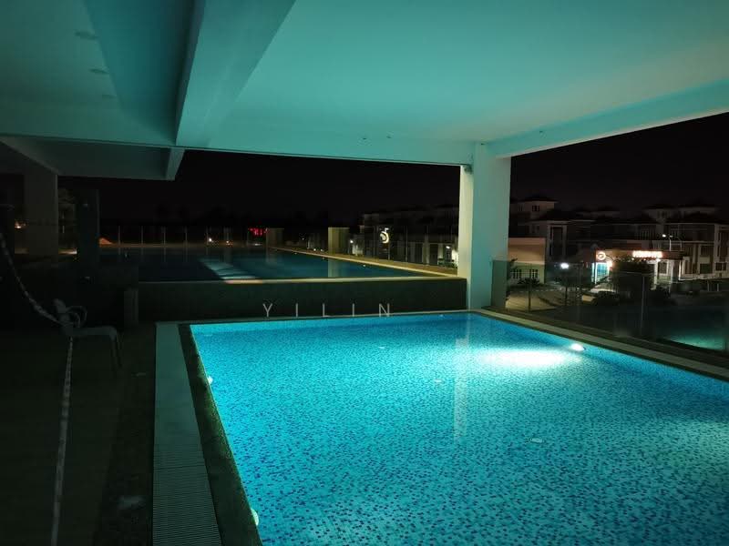 3-storey Terraced House for Sale in Taman Lembah Indah (Simpang Ampat) - Yilin . - Pool - PropertyGuru.com.my