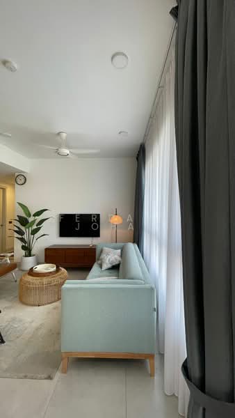Service Residence for Rent at Lot 15 - Ferdaus Johar - Living Room - PropertyGuru.com.my