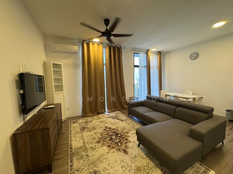 Kediaman Servis untuk Disewa di Henna Residence @ The Quartz WM - Desmond Low - Living Room - PropertyGuru.com.my