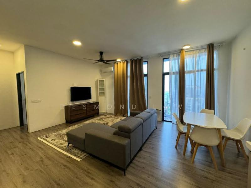 Kediaman Servis untuk Disewa di Henna Residence @ The Quartz WM - Desmond Low - Living Room - PropertyGuru.com.my