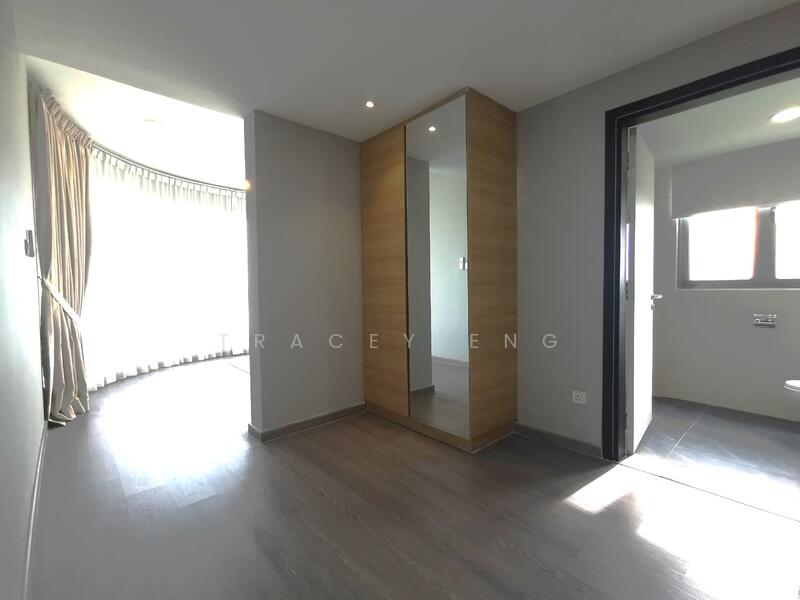Service Residence for Rent at Teega Suites - Tracey Eng - Master Bedroom Wardrobe Area - PropertyGuru.com.my