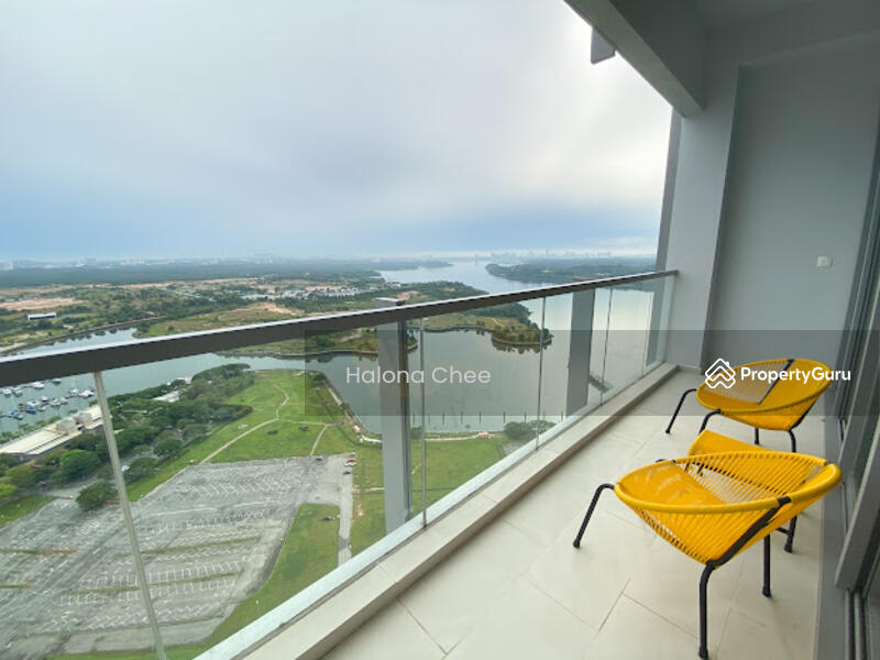 Service Residence for Sale at Southern Marina Residences - Halona Chee - Balcony - PropertyGuru.com.my