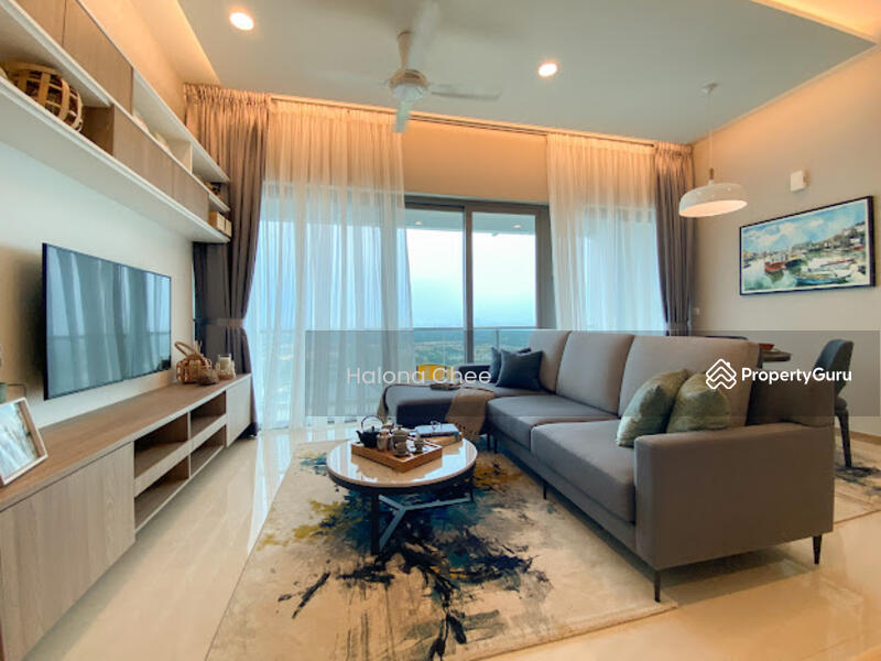 Service Residence for Sale at Southern Marina Residences - Halona Chee - Living Room - PropertyGuru.com.my
