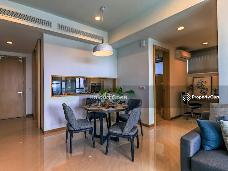 Service Residence for Sale at Southern Marina Residences - Halona Chee - Living Room - PropertyGuru.com.my
