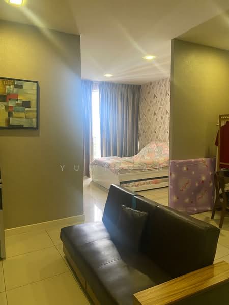 Servis Apartment untuk Dijual di Greenfield Regency - Yumi Gan - Living Room - PropertyGuru.com.my