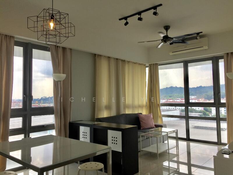 Kondominium untuk Dijual di Cascades Residency - Michelle Yeoh - Living Room - PropertyGuru.com.my