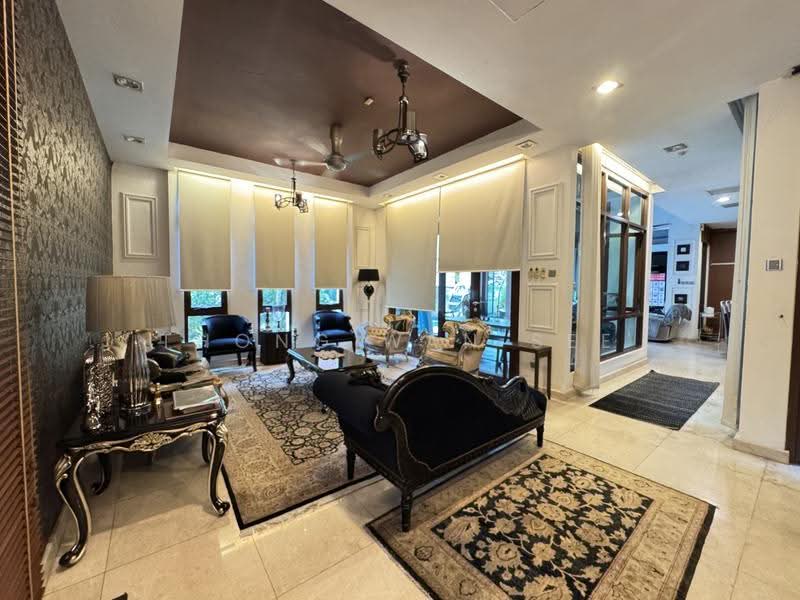 Rumah Berkembar untuk Dijual di Bukit Tunku (Kenny Hills) (Kuala Lumpur) - Thong Wan See - Living Room - PropertyGuru.com.my