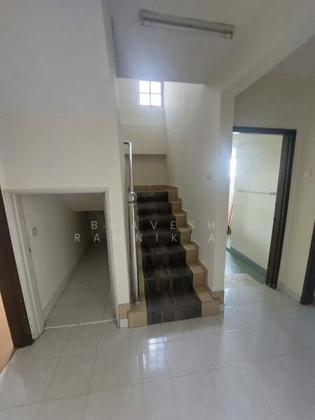Stairs to above floor