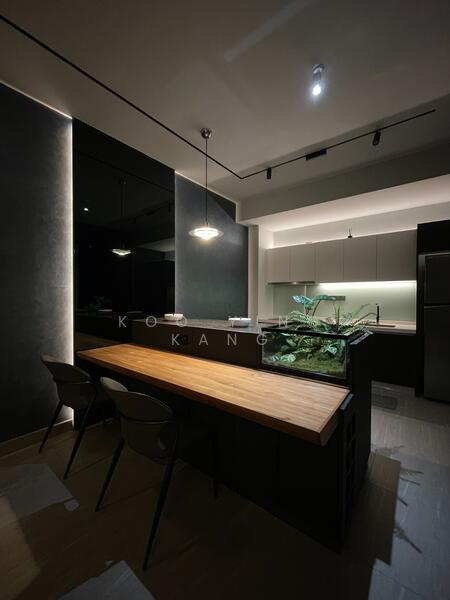 Servis Apartment untuk Dijual di Atwater : Service Residences - Koo Ying Kang - Kitchen - PropertyGuru.com.my