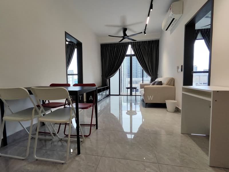 Service Residence for Rent at Altris Residences @ The Quartz WM - Star Siew - Living Room - PropertyGuru.com.my