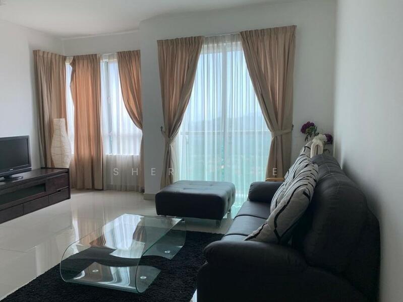 Service Residence for Sale at Solaris Dutamas - Sherry Lee - Living Room - PropertyGuru.com.my