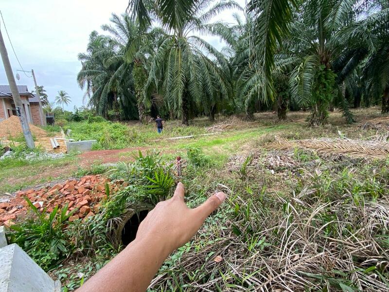 Tanah Cantik Siap Laluan Masuk