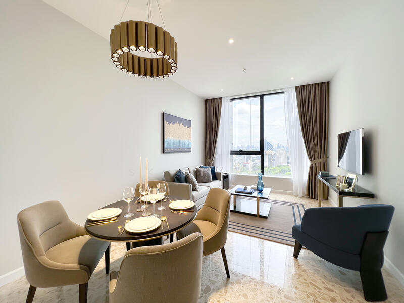 Kediaman Servis untuk Disewa di Pavilion Ceylon Hill - SK Ching - Living Room - PropertyGuru.com.my