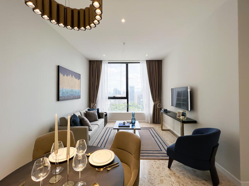 Kediaman Servis untuk Disewa di Pavilion Ceylon Hill - SK Ching - Living Room - PropertyGuru.com.my