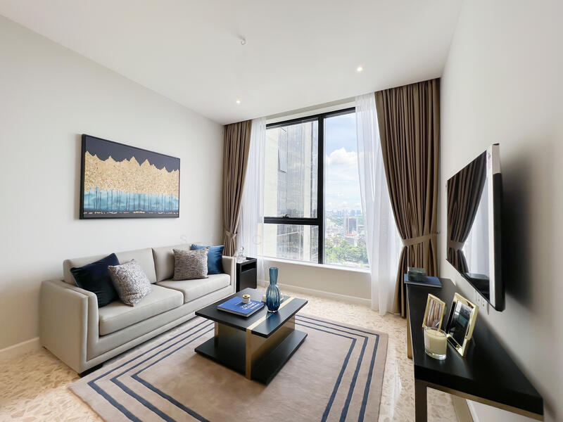 Kediaman Servis untuk Disewa di Pavilion Ceylon Hill - SK Ching - Living Room - PropertyGuru.com.my