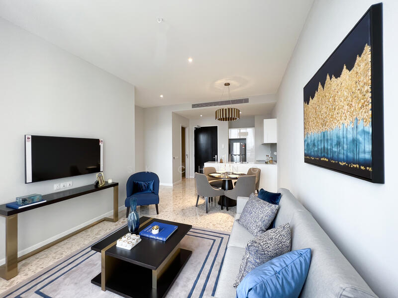 Kediaman Servis untuk Disewa di Pavilion Ceylon Hill - SK Ching - Living Room - PropertyGuru.com.my