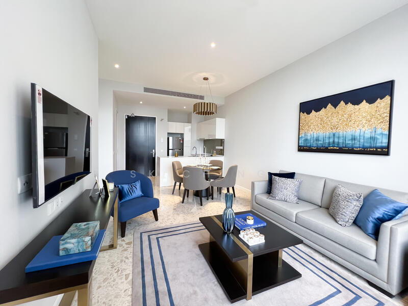 Kediaman Servis untuk Disewa di Pavilion Ceylon Hill - SK Ching - Living Room - PropertyGuru.com.my