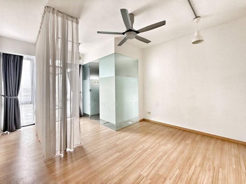 Kediaman Servis untuk Dijual di Cube 8 Teens - Yong Ser - Living Room - PropertyGuru.com.my