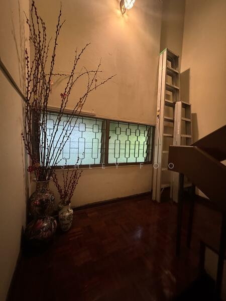 Stairs to upper level