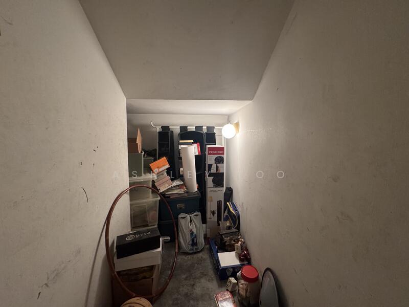Ground floor storage (below stairs)