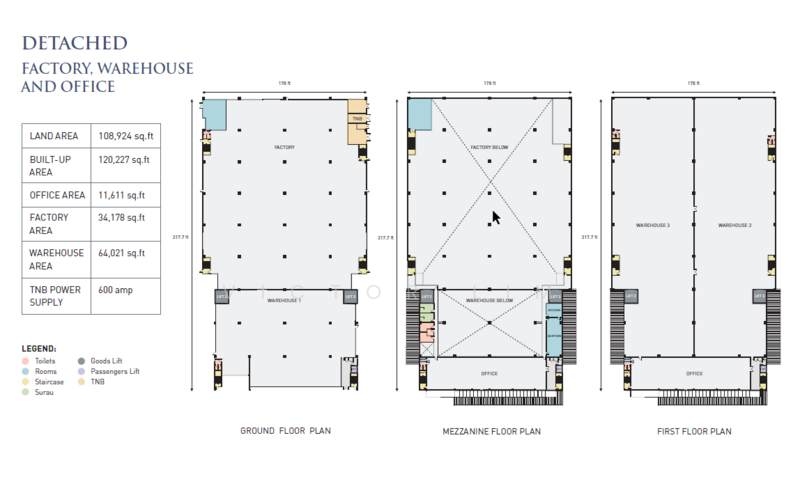 For Sale Bukit Jelutong Industrial Park U8