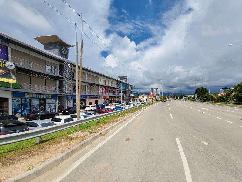 facing main road