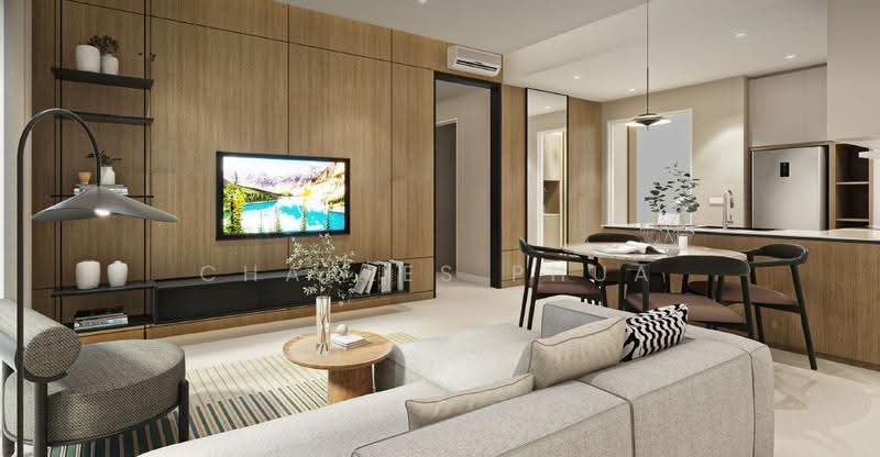 Kediaman Servis untuk Dijual di Parkside Residences @ Setia Federal Hill - Charles Phua - Living Room - PropertyGuru.com.my