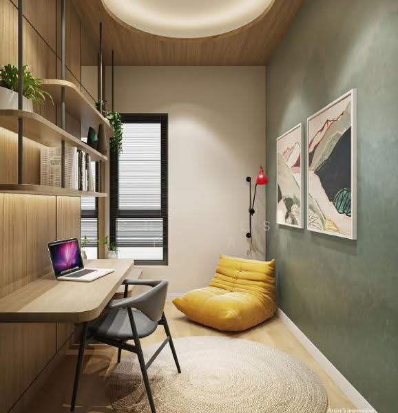 Kediaman Servis untuk Dijual di Parkside Residences @ Setia Federal Hill - Charles Phua - Study - PropertyGuru.com.my