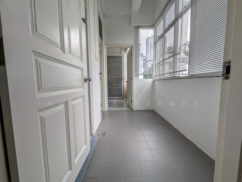 Corridor to Utility Area