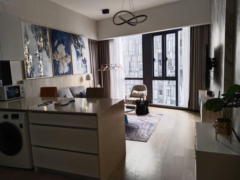 Service Residence for Rent at Star Residences Two - T.Y Kwan - Living Room - PropertyGuru.com.my