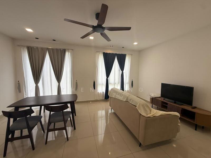 Rumah Bandar untuk Disewa di Bandar Cassia (Batu Kawan) - Zhen Hong - Living Room - PropertyGuru.com.my